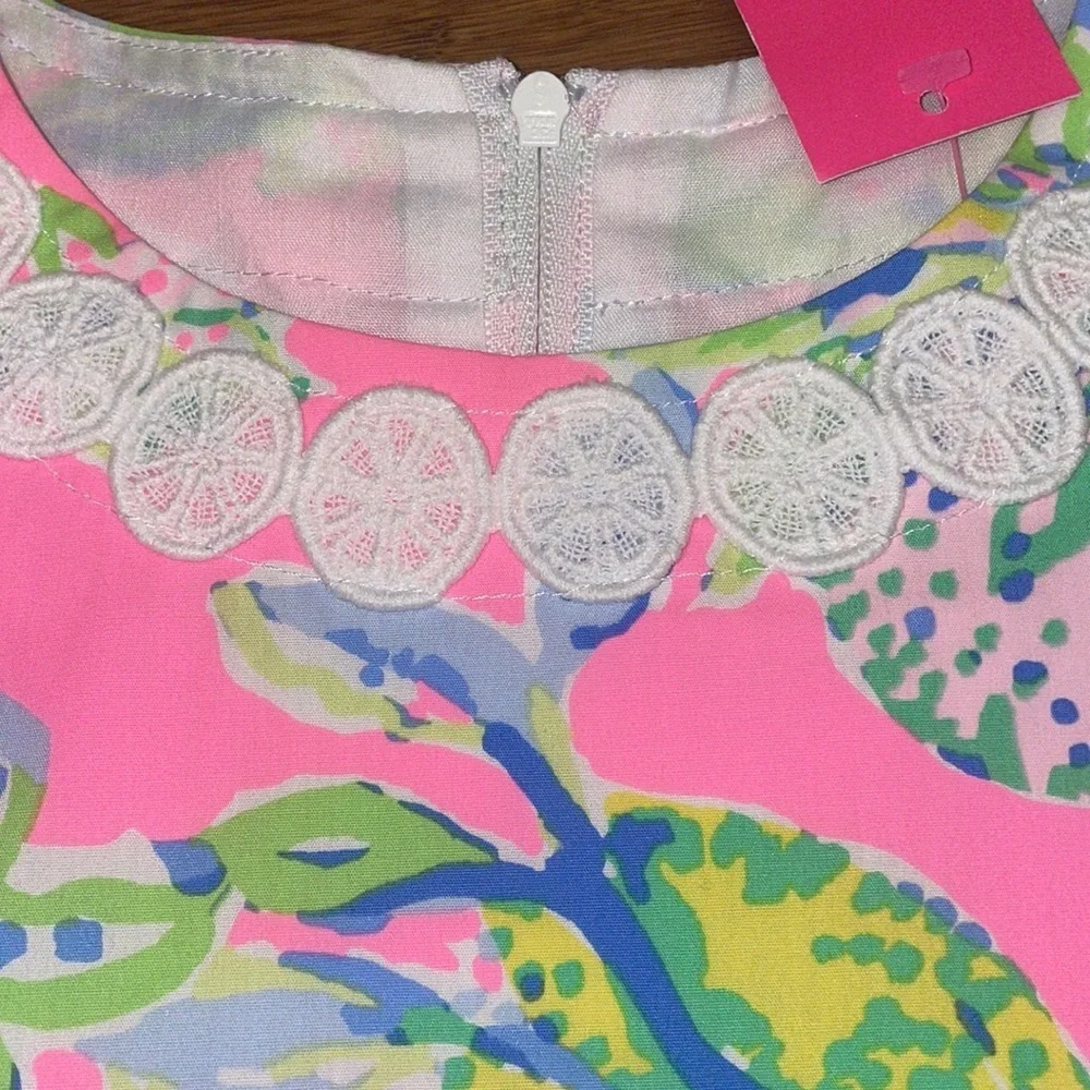 Lilly Pulitzer GIRLS' LITTLE LILLY CLASSIC SHIFT DRESS Multi Squeeze the day